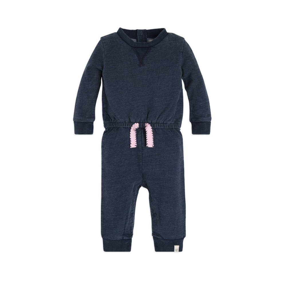 Burt's Bees Baby French Terry Organic Jumpsuit 18
